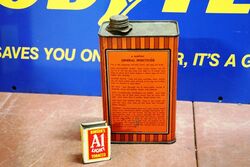 Vintage Rawleighand39s Pyrethro Fly Killer 40 Fluid Oz Tin