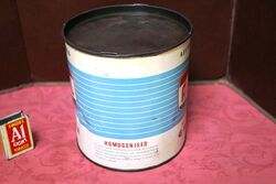 Vintage Red Ampol MultiPurpose 5lb Grease Tin