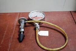 Vintage Redex Engine Compression Gauge.