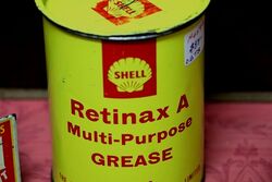 Vintage Retinax A MultiPurpose Grease 1lb Tin