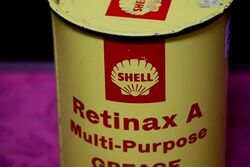 Vintage Retinax A MultiPurpose Grease 1lb Tin