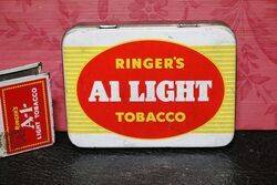 Vintage Ringerand39s A1 Light Tobacco Tin