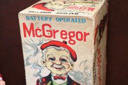 Vintage Rosko McGregor Tin Toy Cigar Smoking Scotsman 