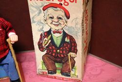 Vintage Rosko McGregor Tin Toy Cigar Smoking Scotsman 