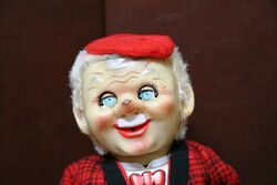 Vintage Rosko McGregor Tin Toy Cigar Smoking Scotsman 