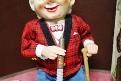 Vintage Rosko McGregor Tin Toy Cigar Smoking Scotsman 