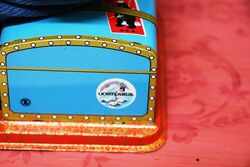 Vintage Rosko McGregor Tin Toy Cigar Smoking Scotsman 