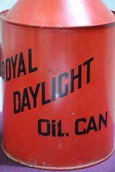 Vintage Royal Daylight Oil Can In Very Good Original Condition 