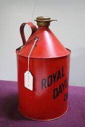 Vintage Royal Daylight Oil Can In Very Good Original Condition 