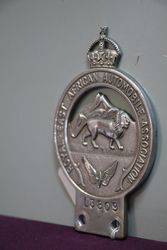 Vintage Royal East African Automobile Car Badge 