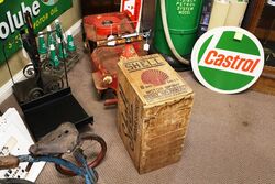 Vintage SHELL Motor Spirit Timber Oil Crate.