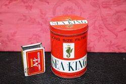 Vintage Sea King Cigarette Tin.