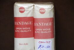 Vintage Sealed Pack of 12 Bandage Open Wove BPC Quality 