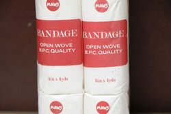 Vintage Sealed Pack of 12 Bandage Open Wove BPC Quality 