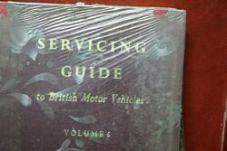 Vintage Servicing Guide to British Motor Vehicles Vol 6