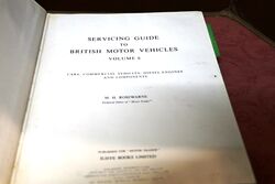 Vintage Servicing Guide to British Motor Vehicles Vol 6