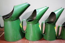 Vintage Set of 3 Duckhams Pourer Jugs 