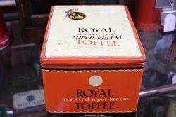 Vintage Sharps Royal Assorted Toffee Tin