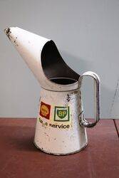 Vintage ShellBP Farm Service One Quart Pourer