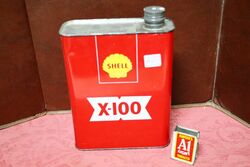 Vintage Shell 30 X100 Motor Oil 2 litre Tin