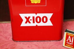 Vintage Shell 30 X100 Motor Oil 2 litre Tin