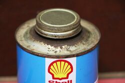 Vintage Shell 500 Heavy Duty Bake Fluid one pint Tin