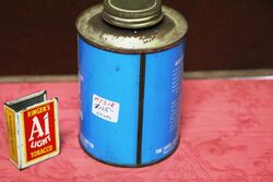 Vintage Shell 500 Heavy Duty Bake Fluid one pint Tin