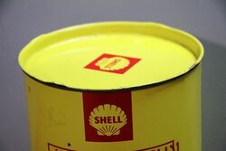 Vintage Shell 5lb Petroleum Jelly Tin.