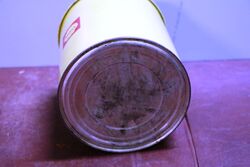 Vintage Shell 5lb Petroleum Jelly Tin