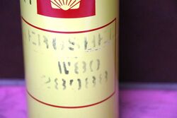 Vintage Shell Aero Shell W80 One Quart Tin