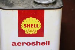 Vintage Shell Aeroshell Turbine Oil 750 One Quart Tin