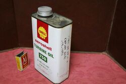Vintage Shell Aeroshell Turbine Oil 750 One Quart Tin