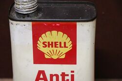 Vintage Shell AntiFreeze One Quart Tin
