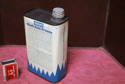 Vintage Shell AntiFreeze One Quart Tin
