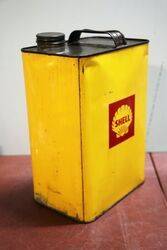Vintage Shell Diala Oil BX One Gallon Tin