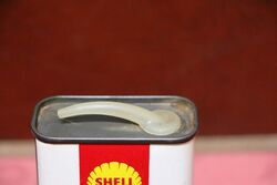 Vintage Shell Household Oil 4 oz Oiler