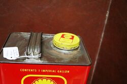 Vintage Shell Industrial and Agricultural Chemicals 1gal Tin