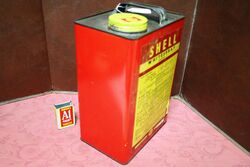 Vintage Shell Industrial and Agricultural Chemicals 1gal Tin