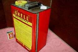 Vintage Shell Industrial and Agricultural Chemicals 1gal Tin