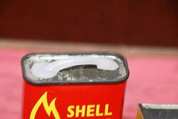 Vintage Shell Lighter Fluid 4oz Oiler