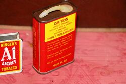 Vintage Shell Lighter Fluid 4oz Oiler