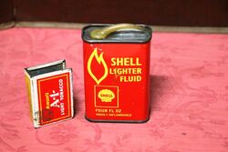 Vintage Shell Lighter Fluid Four Fluid Oz.Handy Oiler. Vintage Shell Lighter Fluid Four Fluid Oz.Handy Oiler.
