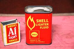 Vintage Shell Lighter Fluid Four oz Oiler. Vintage Shell Lighter Fluid Four oz Oiler.