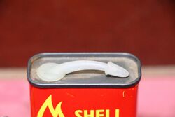 Vintage Shell Lighter Fluid Four oz Oiler