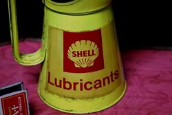 Vintage Shell Lubricants One Quart Oil PourerJug