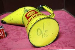Vintage Shell Lubricants One Quart Oil PourerJug