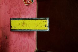 Vintage Shell Motor Oil Tri Shape 1litre Tin