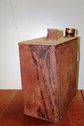 Vintage Shell Motor Spirit 2 Gallon Fuel Can