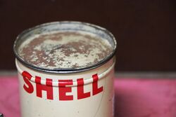 Vintage Shell One Pout Grease Tin