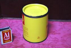 Vintage Shell Retinax and39A 1lb Grease Tin